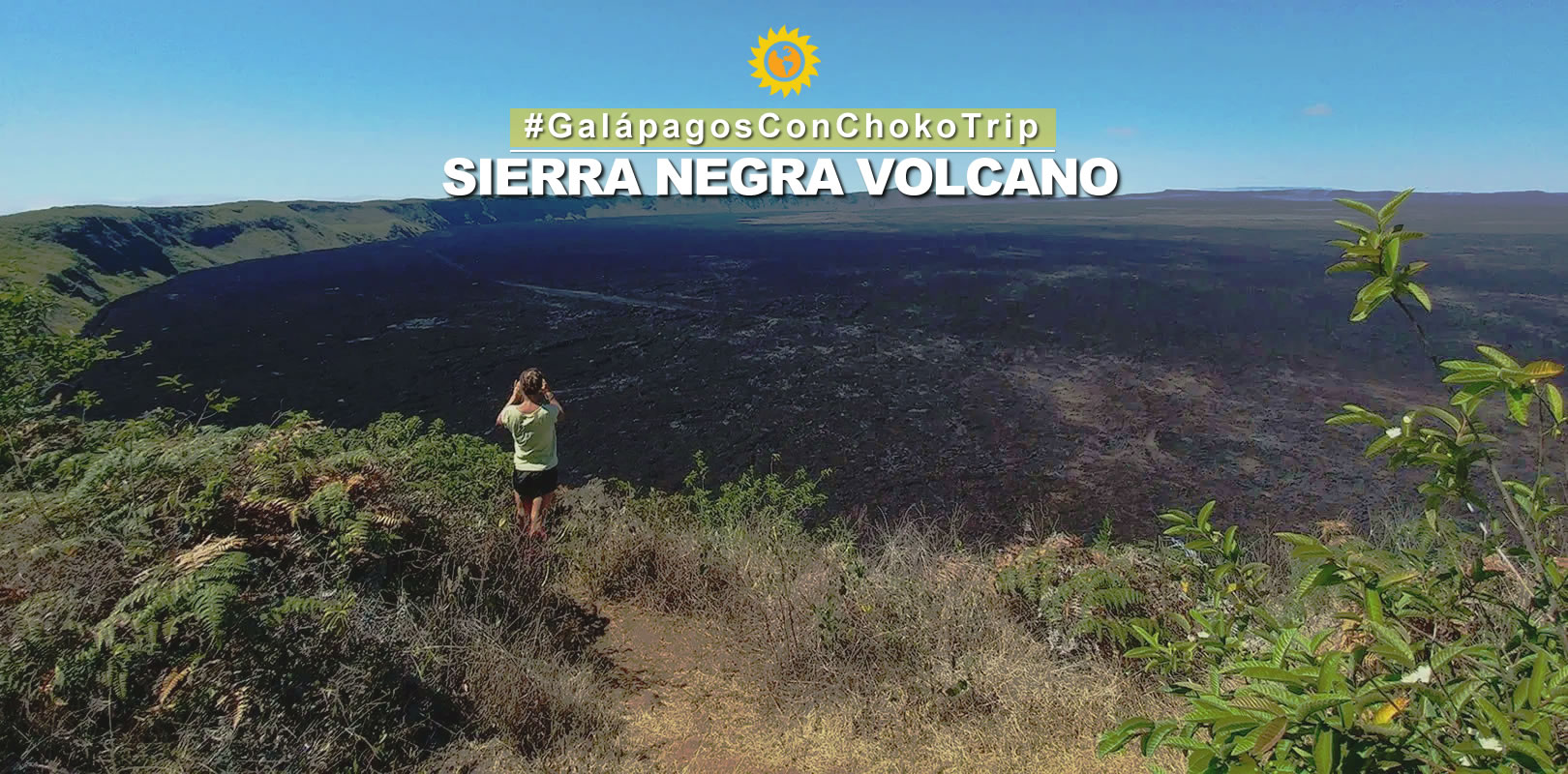 Sierra Negra Volcano Isabela Island Galapagos
